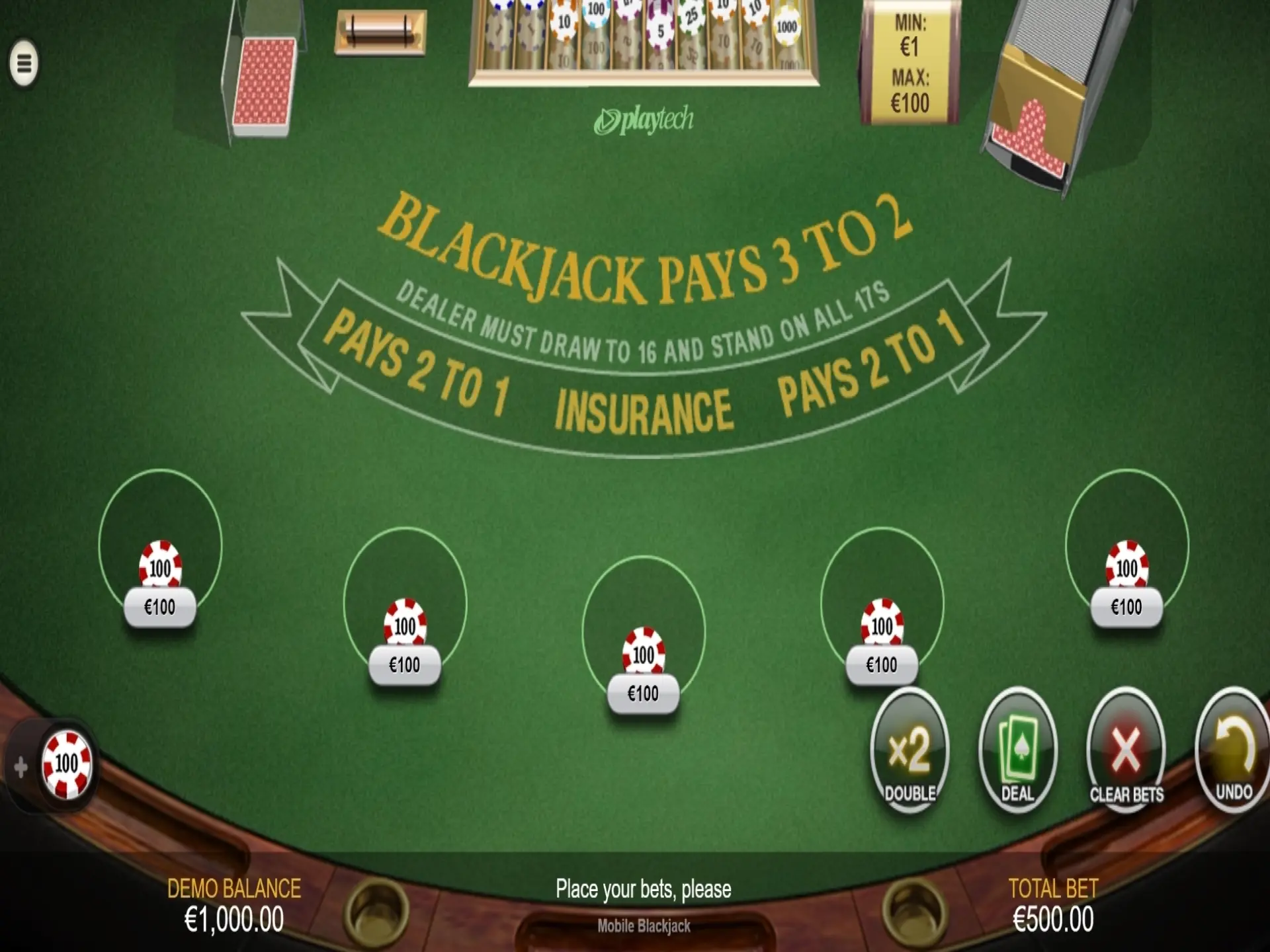 Mobile Blackjack