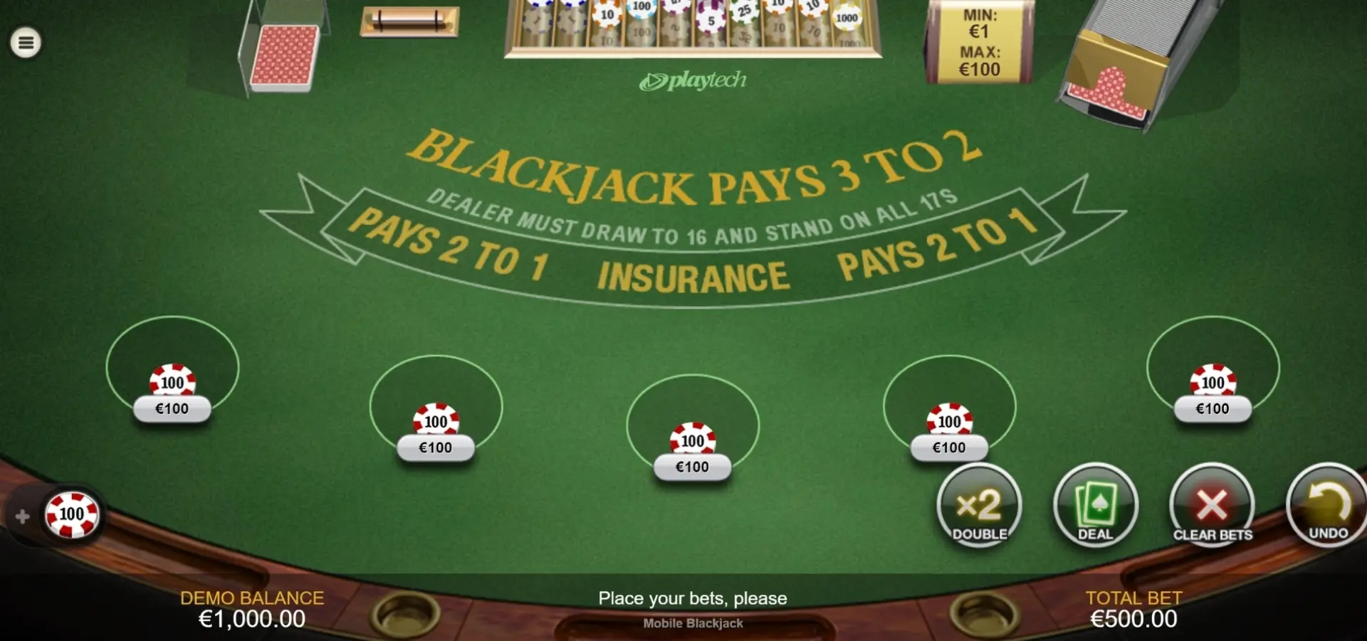 Mobile Blackjack