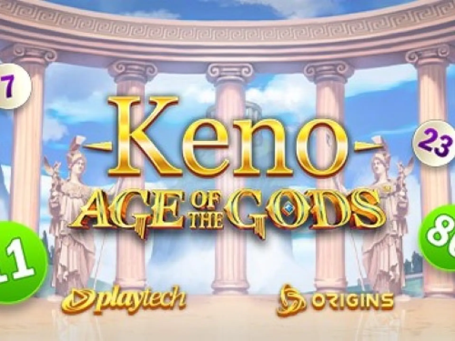 Age Of The Gods Keno