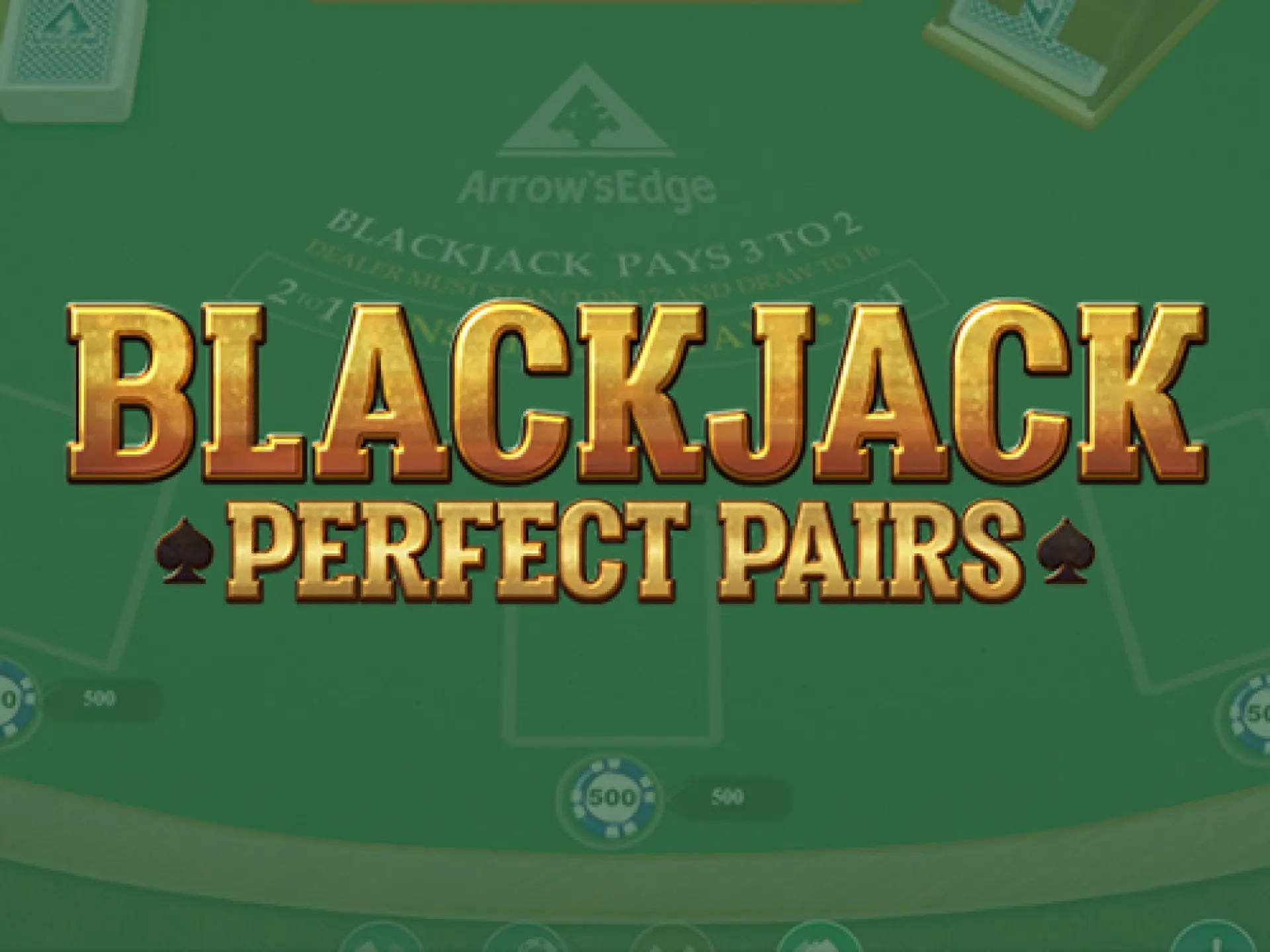 Perfect Pairs Blackjack